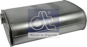 DT Spare Parts 6.37029 - Средний / конечный глушитель ОГ autosila-amz.com