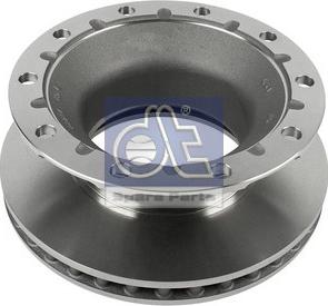 DT Spare Parts 10.14105 - Тормозной диск autosila-amz.com