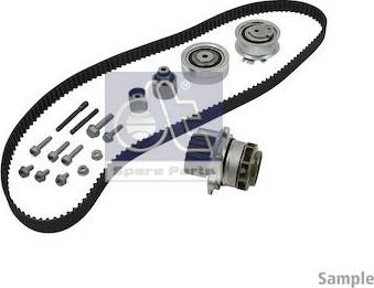 DT Spare Parts 11.90226 - Водяной насос + комплект зубчатого ремня ГРМ autosila-amz.com