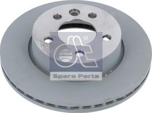 DT Spare Parts 11.62500 - Тормозной диск autosila-amz.com