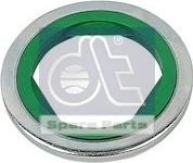 DT Spare Parts 1.10129 - Уплотнительное кольцо, резьбовая пробка маслосливного отверстия autosila-amz.com