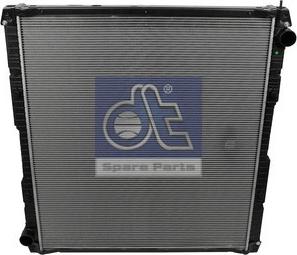 DT Spare Parts 1.11245 - Радиатор, охлаждение двигателя autosila-amz.com