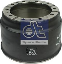 DT Spare Parts 1.18700 - Тормозной барабан autosila-amz.com