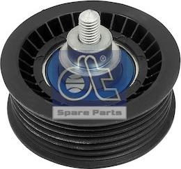 DT Spare Parts 13.43552 - Ролик, поликлиновый ремень autosila-amz.com
