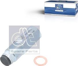 DT Spare Parts 13.43145 - Клапан ограничения давления, Common-Rail-System autosila-amz.com