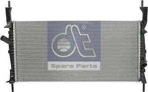 DT Spare Parts 13.42104 - Радиатор, охлаждение двигателя autosila-amz.com