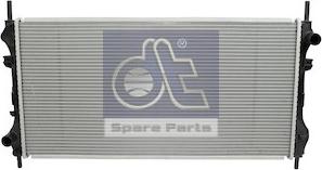 DT Spare Parts 13.42100 - Радиатор, охлаждение двигателя autosila-amz.com
