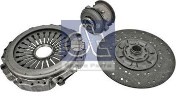 DT Spare Parts 1.31391 - Комплект сцепления autosila-amz.com