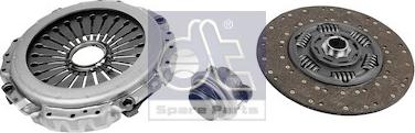 DT Spare Parts 1.31383 - Комплект сцепления autosila-amz.com