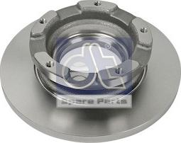 DT Spare Parts 13.31006 - Тормозной диск autosila-amz.com