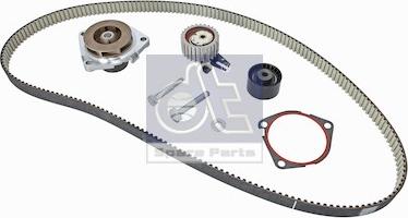 DT Spare Parts 12.90320 - Водяной насос + комплект зубчатого ремня ГРМ autosila-amz.com