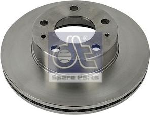 DT Spare Parts 12.41000 - Тормозной диск autosila-amz.com