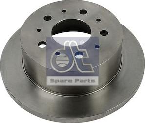 DT Spare Parts 12.41001 - Тормозной диск autosila-amz.com