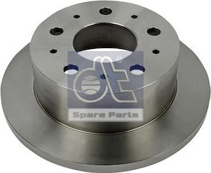 DT Spare Parts 12.41002 - Тормозной диск autosila-amz.com