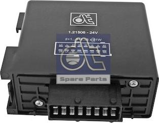 DT Spare Parts 1.21506 - Прерыватель указателей поворота autosila-amz.com