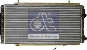 DT Spare Parts 12.17000 - Радиатор, охлаждение двигателя autosila-amz.com