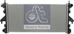 DT Spare Parts 12.17002 - Радиатор, охлаждение двигателя autosila-amz.com