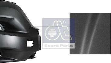 DT Spare Parts 12.82083SP - Угол бампера autosila-amz.com