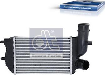 DT Spare Parts 12.25025 - Интеркулер, теплообменник турбины autosila-amz.com