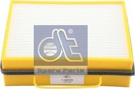 DT Spare Parts 1.22310 - Фильтр воздуха в салоне autosila-amz.com