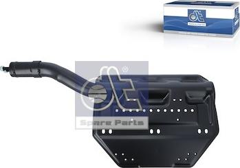 DT Spare Parts 1.22760 - Держатель, брызговик autosila-amz.com