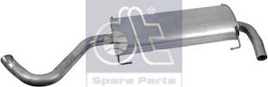 DT Spare Parts 12.27154 - Средний / конечный глушитель ОГ autosila-amz.com
