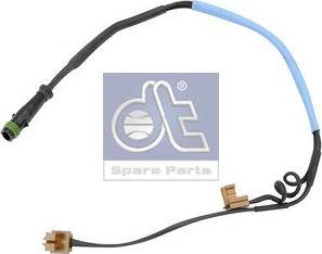 DT Spare Parts 3.96452 - Сигнализатор, износ тормозных колодок autosila-amz.com