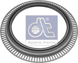DT Spare Parts 3.60100 - Сальник ступицы с кольцом ABS H1x9 H2x14 145x175/205x9/14 MAN/MB autosila-amz.com