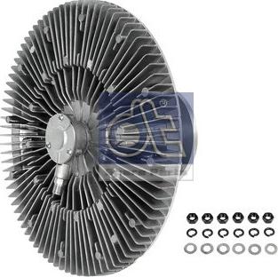 DT Spare Parts 3.15221 - Сцепление, вентилятор радиатора autosila-amz.com