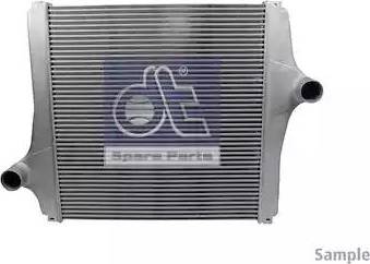 DT Spare Parts 3.16501 - Интеркулер, теплообменник турбины autosila-amz.com
