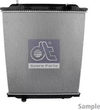 DT Spare Parts 3.16282 - Радиатор, охлаждение двигателя autosila-amz.com