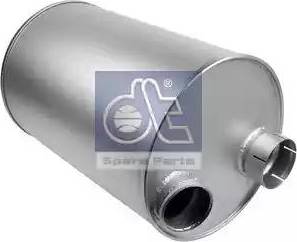DT Spare Parts 3.25140 - Средний / конечный глушитель ОГ autosila-amz.com