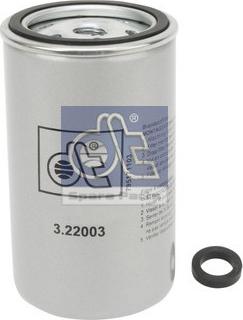DT Spare Parts 3.22003 - Топливный фильтр autosila-amz.com