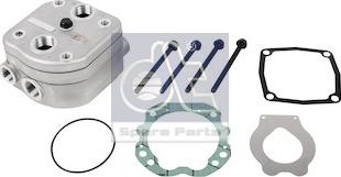DT Spare Parts 3.75026 - Головка цилиндра, пневматический компрессор autosila-amz.com
