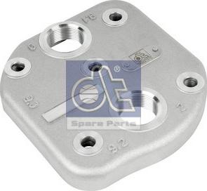 DT Spare Parts 3.75028 - Головка цилиндра, пневматический компрессор autosila-amz.com