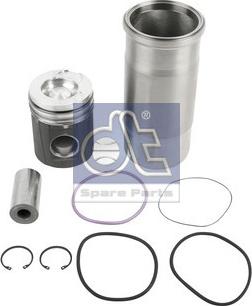 DT Spare Parts 2.90072 - Ремонтный комплект, поршень / гильза цилиндра autosila-amz.com