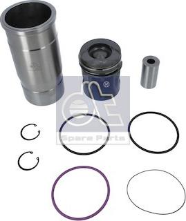 DT Spare Parts 2.90111 - Ремонтный комплект, поршень / гильза цилиндра autosila-amz.com