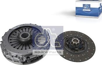 DT Spare Parts 2.93098 - Комплект сцепления autosila-amz.com