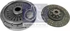 DT Spare Parts 2.93093 - Комплект сцепления autosila-amz.com