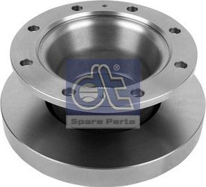 DT Spare Parts 2.40555 - Тормозной диск autosila-amz.com