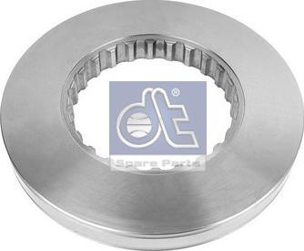 DT Spare Parts 2.40552SP - Тормозной диск autosila-amz.com