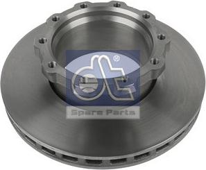 DT Spare Parts 2.40557 - Тормозной диск autosila-amz.com