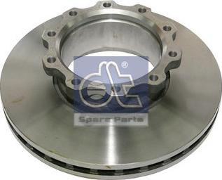 DT Spare Parts 2.40344 - Тормозной диск autosila-amz.com
