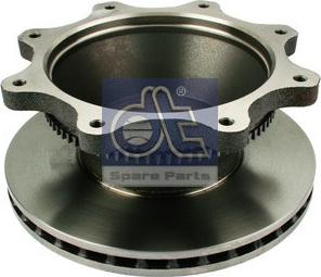 DT Spare Parts 2.40343 - Тормозной диск autosila-amz.com