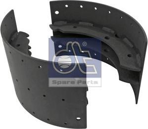 DT Spare Parts 2.40377 - Комплект тормозных колодок, барабанные autosila-amz.com