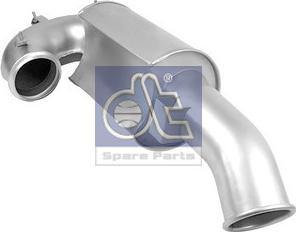 DT Spare Parts 2.14550 - Средний глушитель выхлопных газов autosila-amz.com