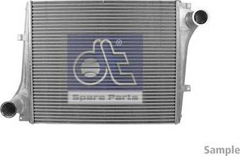 DT Spare Parts 215773 - Интеркулер, теплообменник турбины autosila-amz.com