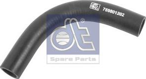 DT Spare Parts 2.15705 - Шланг радиатора autosila-amz.com