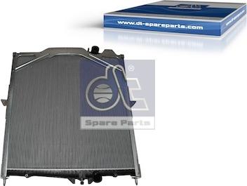 DT Spare Parts 2.11055 - Радиатор, охлаждение двигателя autosila-amz.com