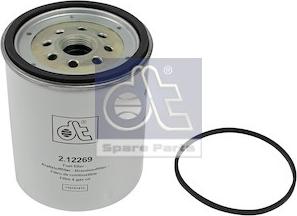 DT Spare Parts 2.12269 - Топливный фильтр autosila-amz.com